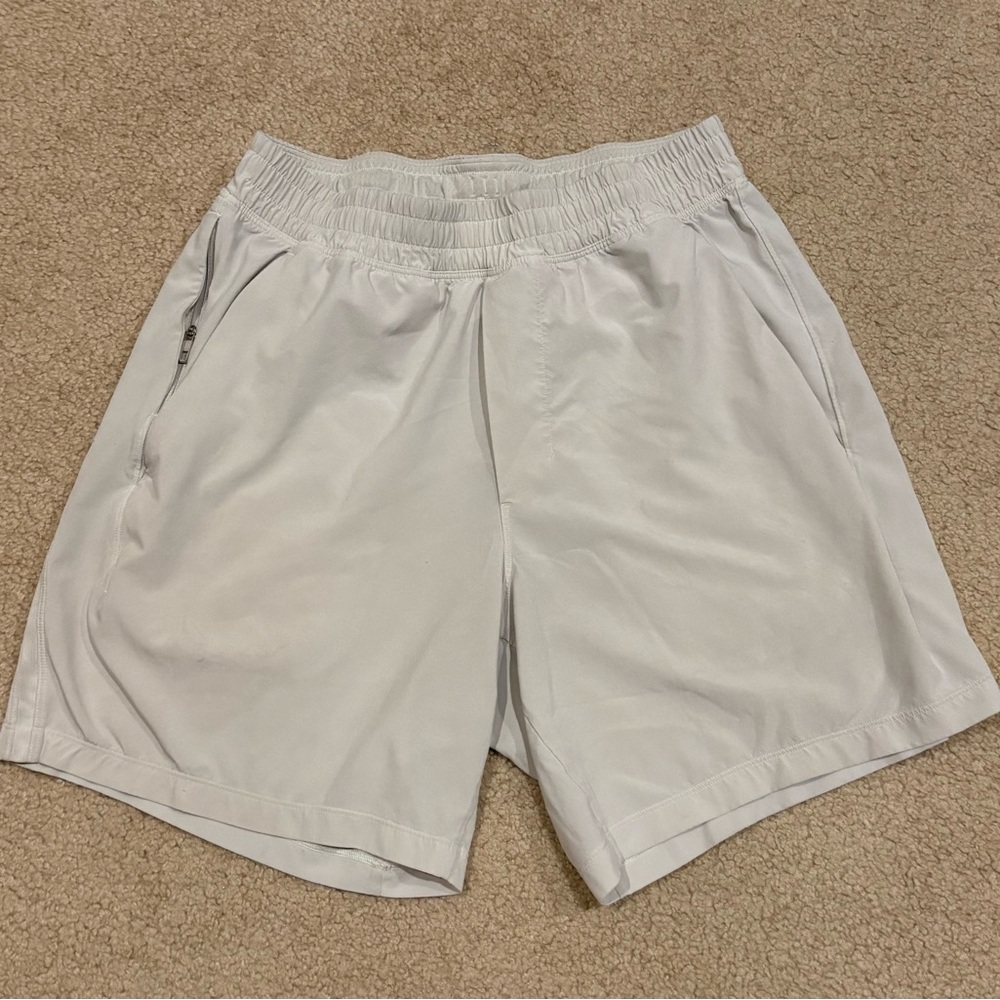Lululemon Pace Breaker Shorts Men’s Small Bone White Linerless